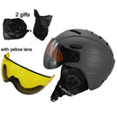 LOCLE Skihelm Integral geformter CE-Zertifizierung Erwachsene Männer Frauen Kinder Outdoor-Sportarten Schnee Snowboard Skateboard Helm