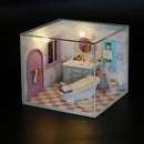 CuteBee Miniatur Furniture for Dolls House Accessories Mini House Toy Hous DIY Dollhouse Kit Gift for Girls Friend Children