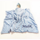Baby Blanket & Swaddling Newborn Thermal Soft Fleece Blanket Solid Bedding Set Cotton Quilt