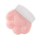 Pet Massage Brush Shell Shaped Handle Pet Grooming Massage Tool To Remove Loose Hairs Only For Cats Pet Supplies