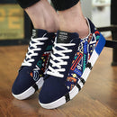 Spring Autumn Men Shoes Fashion Graffiti Men&