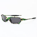 MTB Mann Polarisierte Sonnenbrille Radfahren Brille UV400 Angeln Sonnenbrille Metall Fahrradbrille Radfahren Brillen Reitbrille B2-6
