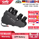 LG Tesla EBike Battery 21700 18650 Triangle Bateria Pack 36V 48V 52V 20Ah 24Ah 28.8Ah  for 750W 500W 1000W 2000W Motor