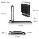 WalkingPad 10km/h Faltbares Laufband R2 Gehen und Laufen 2 IN 1 Laufband Home Gym Fitnessgeräte, Laufband unter dem Schreibtisch