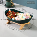 2021 Living Room Home Three-layer Plastic Fruit Plate Snack Dish Creative Modern Dried Fruit Bowl Basket Candy Cake Stand