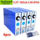 4pcs VariCore 3.2V 310Ah 280Ah 105Ah LiFePO4 battery 3C Lithium iron phosphate battery for 4S 12V 24V Golf Cart Yacht solar RV