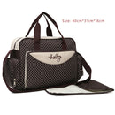 Venta caliente bolsa de pañales paquetes de maternidad bolso de hombro para bebé bolso de viaje para mujer para bebé lactancia mamá bolsa de pañales de maternidad