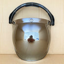 Soman cara abierta casco Visor burbuja Flip Up motocicletas Visor capacete lente casco accesorios BV01