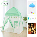 Baby Princess Game House Flowers Blossoming Boy Girl Oversized House Folding Game tent Kids Indoor Outdoor Castle Tent Gifts
