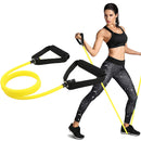 Neues Fitness-Sport-Pilates-Bar-Kit Gym Workout Stick Pilates-Übungs-Bar-Kit mit Widerstandsband Bodybuilding Puller Yoga-Seil