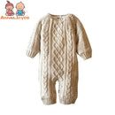 Baby ClothesWinter Cap Hats Baby Sweaters Baby Rompers Thick Cotton Outfit Newborn Jumpsuit for Children Baby Costume