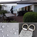 Refugio solar a prueba de agua, parasol triangular, protección para exteriores, jardín, Patio, piscina, toldo de vela de sombra, parasol para acampar 420D