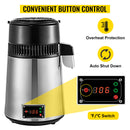 VEVOR 4L Pure Water Distiller Dental Distilled Water Filter Electric Distillation Purifier Water Bottle for Offices Home Use