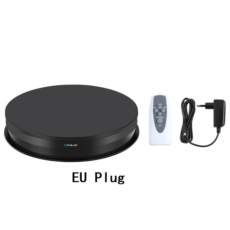 PULUZ USB Electric 360 Degree Rotating Turntable Display Stand For Photography Video Vlog Shooting Props Turntable 15 30cm