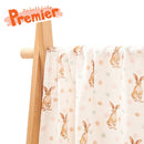 Kangobaby #My Soft Life# Premier Quality Digital Print Muslin Swaddle Blanket High-Grade Gift Box For Newborn Baby