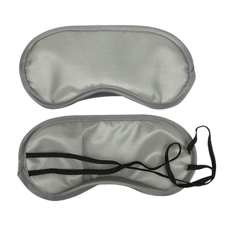 100 Pcs/Lot Gift Travel Sleeping Eye Mask Black Shade Blindfold Eye Patch Night Economic Free Shipping Dropshipping