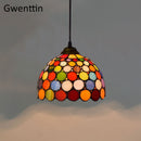 Vintage Tiffany Pendelleuchten Mittelmeer Barock Buntglas Hängelampe Led Küchenleuchten Home Loft Decor