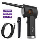 ATEnge Cordless Air Duster Cordless for Computer Cleaning, Replacement for Compressed Air Cans, Rechargeable Air Blower Cleaner