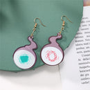 Toilet Bound Hanako Kun Yugi Amane Earrings Cosplay Acrylic Cute Wildfire Earring Ear Stud Costume Accessories