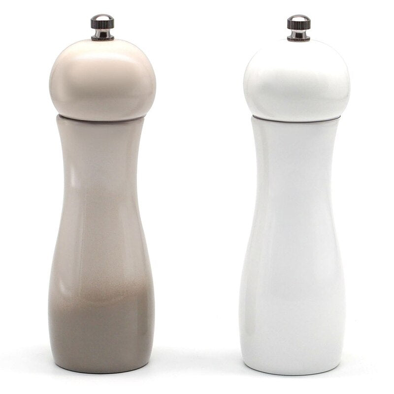 Salt and Pepper Mills, Spices Grain Grinder/Shaker with Strong Adjustable Ceramic Grinding Core, Kitchen Tools