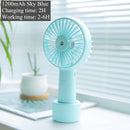 Battery Portable Water Spray Mist Fan Electric USB Rechargeable Handheld Mini Fan Cooling Air Conditioner Humidifier for Outdoor