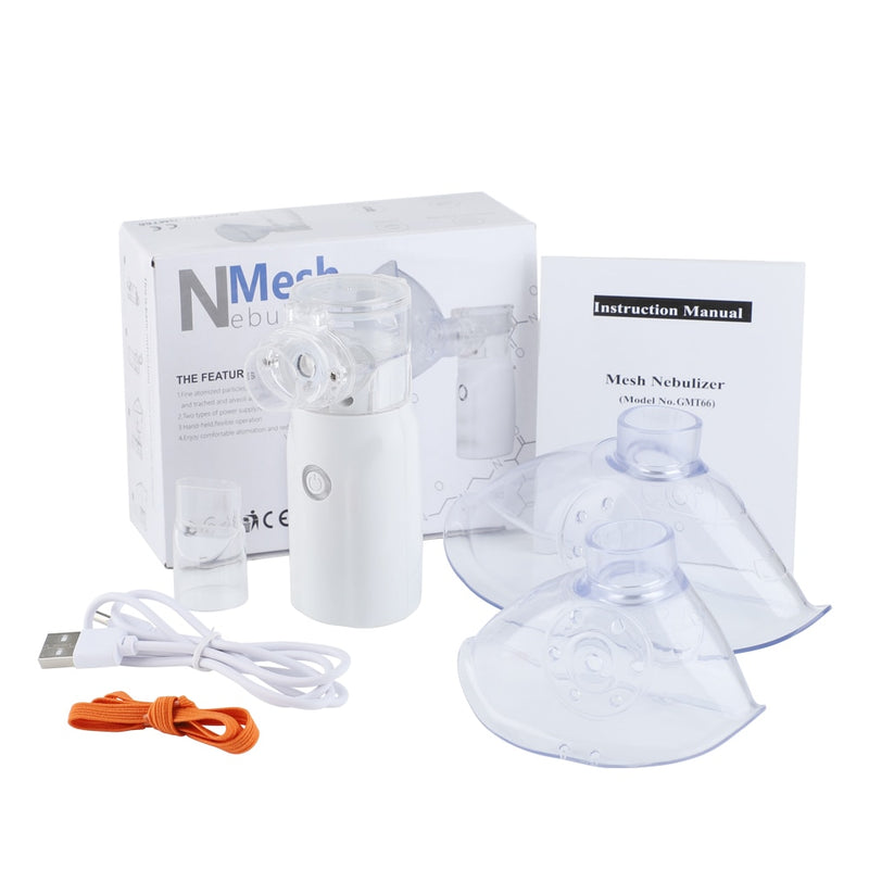 PASTSKY Tragbarer Vernebler Asthma Inhalator Mini Silent Luftbefeuchter Medical Nebulizador Atomizador für das Gesundheitswesen von Erwachsenen