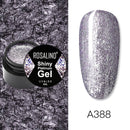 ROSALIND Gel Nail Polish Set Shiny Platinum Nails Art For Manicure Nail Gel Lak UV Colors Top Base Coat Primer Hybrid Varnishes