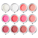 Beautilux Hard Builer Nail Art Gel Pink Clear Milky Camouflage Self Leveling UV Gel French White Gels Nail Polish 50g