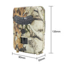 Outdoor Hunting Camera 12MP Wild Animal Detector Trail Camera HD Waterproof Monitoring Infrared Heat Sensing Night Vision