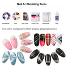 Juego de manicura, Kit de uñas acrílicas con lámpara de uñas de 120/54W, elige esmalte de uñas de Gel, juego de arte de uñas, máquina de manicura, todo para manicura