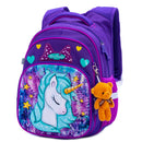 Winner One 3D Cartoon School Bag For Gilrs Cartoon Pattern Orthopedic Backpack Children School Bags Student Mochila Grade 1-4