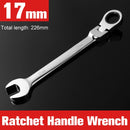 Combination Ratchet Wrench, with Flexible Head, Dual-purpose Ratchet Tool, Ratchet Combination Set. Car Hand Tools