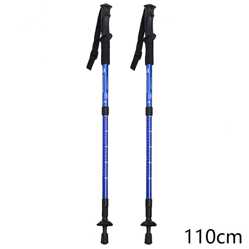 Trekking Poles Telescopic Walking Sticks Hiking Camping Climbing Sticks Nordic Walking Canes Hiking Accessories