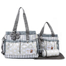 Venta caliente bolsa de pañales paquetes de maternidad bolso de hombro para bebé bolso de viaje para mujer para bebé lactancia mamá bolsa de pañales de maternidad