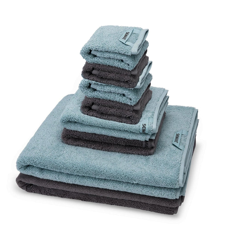 SEMAXE Luxury Bath Towel Set,2 Large Bath Towels,2 Hand Towels,4 Washcloths. Cotton Highly Absorbent Bathroom Towels (Pack of 8)