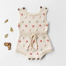 Baby Knitting Rompers Cute Overalls Newborn Girls Boys Clothes Baby Girl Boy Sleeveless Romper Jumpsuit Toddler Knit Romper