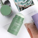 Green Tea Mask Stick Oil Control Eggplant Acne Deep Cleaning Mask Skin Care Moisturizing Remove Blackhead Skin Care Beauty