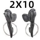 microNEW Road Bike Shifter 7/8/9/10/11 Speed Dual Control Lever Road Cycling Brake Lever For 22.2-23.8mm Handlebar