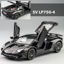 LP770 LP750 1:32 Lambos Auto Legierung Sportwagen Modell Diecast Sound Super Racing Lifting Tail Hot Car Wheel für Kindergeschenke
