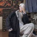 Basic Jackets Women Hooded Harajuku Patchwork Plaid Coats Couple BF High Street Cargo Jacket Female Baggy All-match Ins Zipper