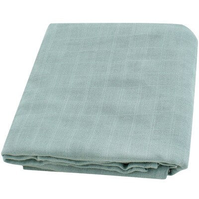 Muselina de bambú orgánico Swaddle 120 X 120 Manta de gasa de algodón Swaddle Mantas de bebé Recién nacido