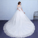 Real Vedio Luxury Lace Applique Plus Size Wedding Dress Embroidery 2022 New Long Train Sweetheart Bride Gown Vestidos De Noiva