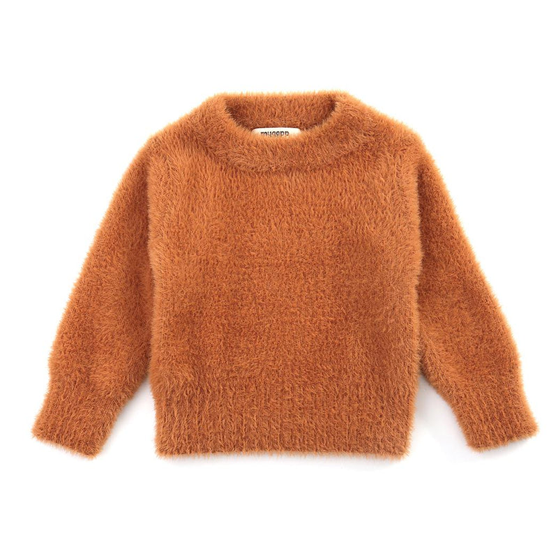 HoneyCherry Girl's Sweaters Winter Wear New Imitation Nerzjacke Pullover Baby Warme Pullover