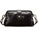 Lässige Umhängetaschen aus Leder Retro Handgemachte Arzttasche Kupplung Umhängetasche Damen Vintage-Stil Reisehandtaschen Messenger