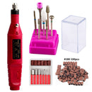 Professional Manicure Machine Electric Nail Drill Bits Accessories Kit Set Diamond Pedicure Mill Milling Cutter for Manicure