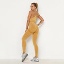 Seamless Gym Set Sports Bra and Leggings Jogging Women Set Clothes Seamless Workout Sports Tights Women Fitness Sports Suit