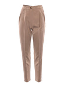 OOTN Office Lady High Waist Khaki Pants Women 2022 Autumn Fashion Casual Trousers Zipper Pocket Solid Female Brown Pencil Pants