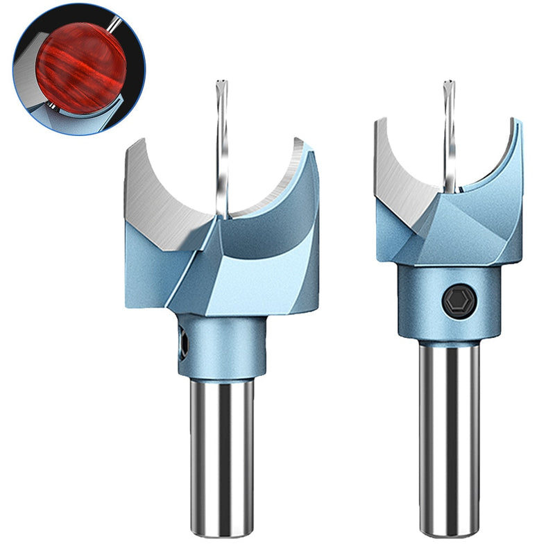 Tideway Dia.6-30mm Carbide Woodworking Bead Drill Bits 10mm Shank Wooden Buddha Ball Router Bit Beads Industrial Grade Hand Tool