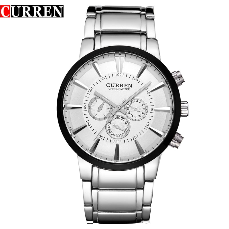 Relojes de pulsera de cuarzo clásicos de estilo Simple CURREN de la mejor marca de lujo, reloj deportivo resistente al agua para hombre, reloj deportivo para hombre