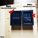 Smart Solar LED Outdoor Light Waterproof Garden Decor Lamps for Balcony Courtyard Street Wall Light Garden Outdoor Solar Lamp